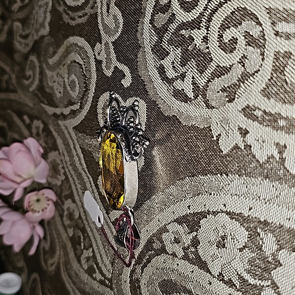 New Large Citrine quartz pendant - Picture 4 of 8